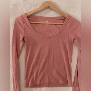 Pink Hollister Long Sleeve